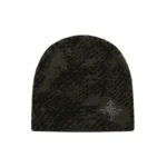 Amoses Black Python Beanie