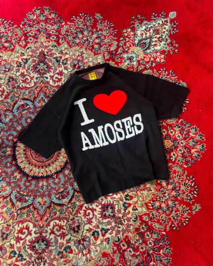 I LOVE AMOSES TEE h